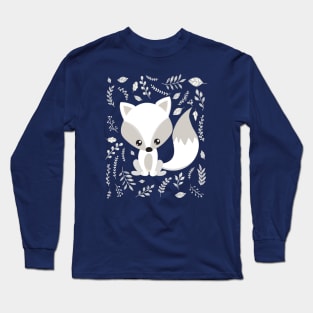 FOX AND LEAVES Long Sleeve T-Shirt